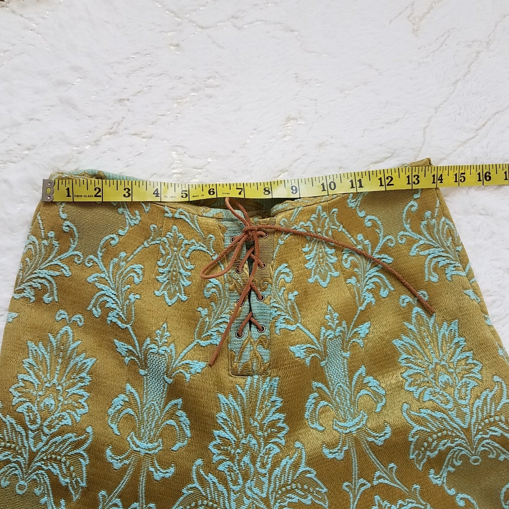 Spell Anastasia Brocade Lace Up Flare Pants - Picture 6 of 13